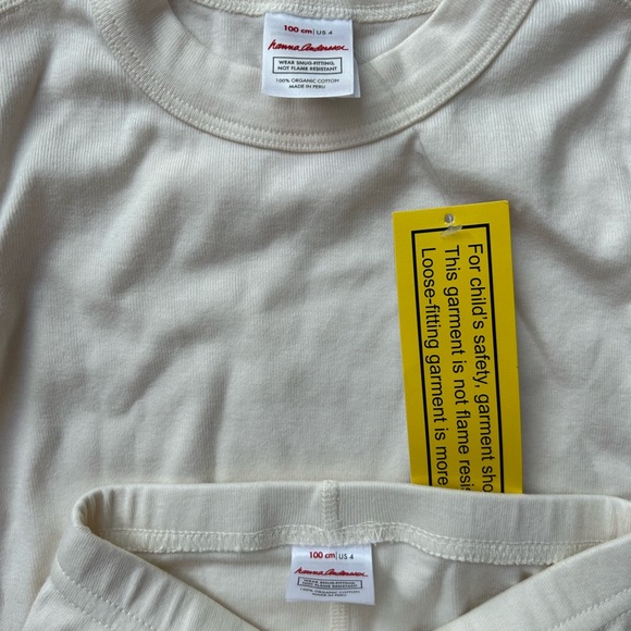 Hanna Andersson’s classic jammies waiting to be tie dyed! - Picture 3 of 3